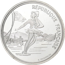 France, 100 Francs, Albertville - Patinage artistique, 1989, Monnaie de Paris