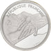 France, 100 Francs, Albertville - Ski Alpin, 1989, Paris, Proof, Silver