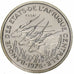 Państwa Afryki Środkowej, 50 Francs, 1976, Monnaie de Paris, Pattern, Nikiel