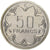 Central African States, 50 Francs, 1976, Monnaie de Paris, Pattern, Nickel