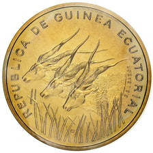 Equatorial Guinea, 5 Francos, 1985, Monnaie de Paris, Pattern, Aluminum-Bronze