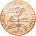 Ruanda, 5 Francs, 1977, Monnaie de Paris, Pattern, Brązowy, MS(65-70), KM:13