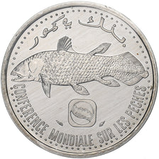 Comores, 5 Francs, 1984, Monnaie de Paris, Pattern, Alumínio, MS(65-70), KM:E9