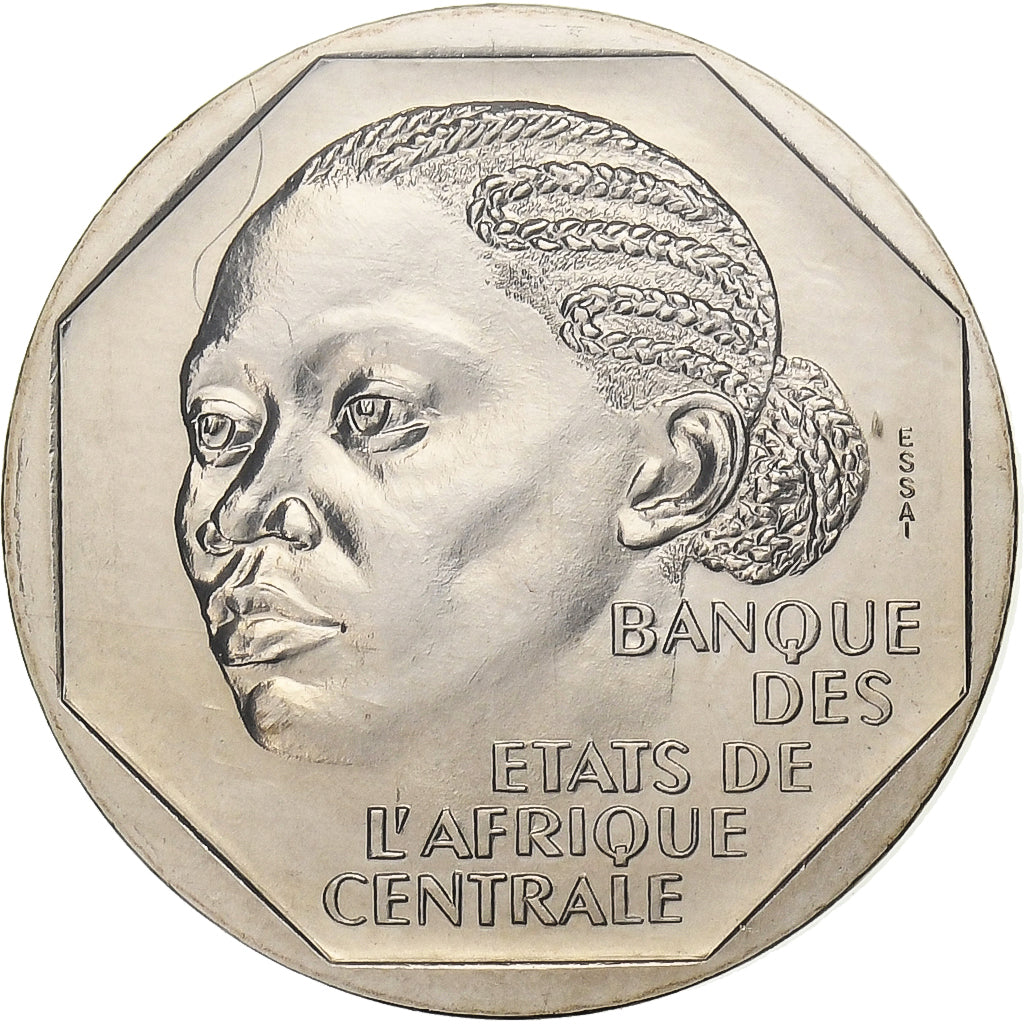 Kamerun, 500 Francs, 1985, Monnaie de Paris, Pattern, Kupfer-Nickel, STGL