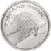 France, 100 Francs, Albertville - Ski Alpin, 1989, Paris, Proof, Silver