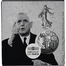 Francia, 10 Euro, Semeuse, Nouveau franc, FS, 2020, Monnaie de Paris, Argento