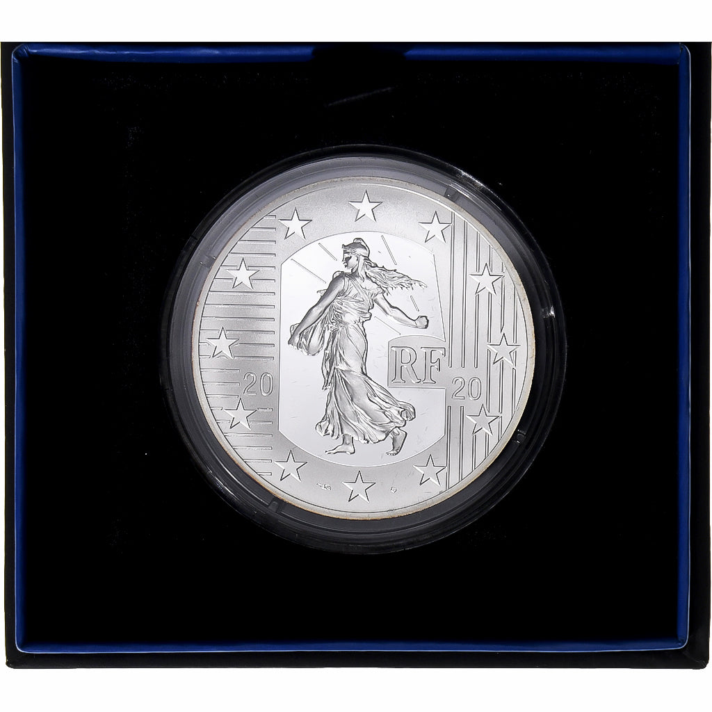 Francia, 10 Euro, Semeuse, Nouveau franc, FS, 2020, Monnaie de Paris, Argento