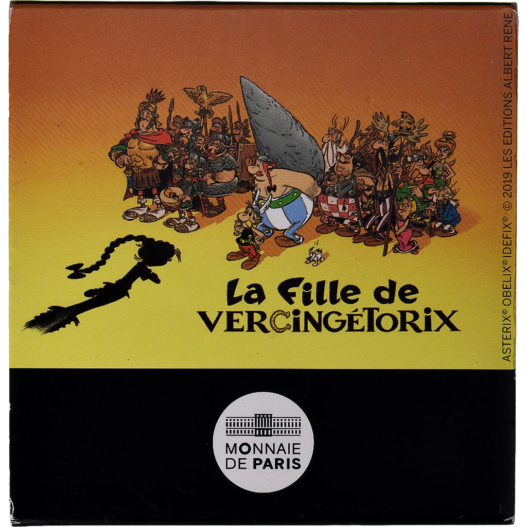 Francja, 10 Euro, La fille de Vercingétorix, Proof, 2019, Monnaie de Paris