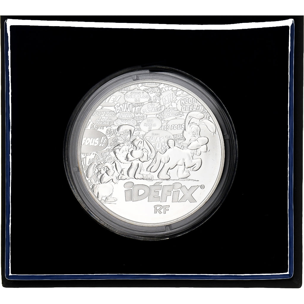 Francia, 10 Euro, 60 ans d'Astérix, Idéfix, FS, 2019, Monnaie de Paris