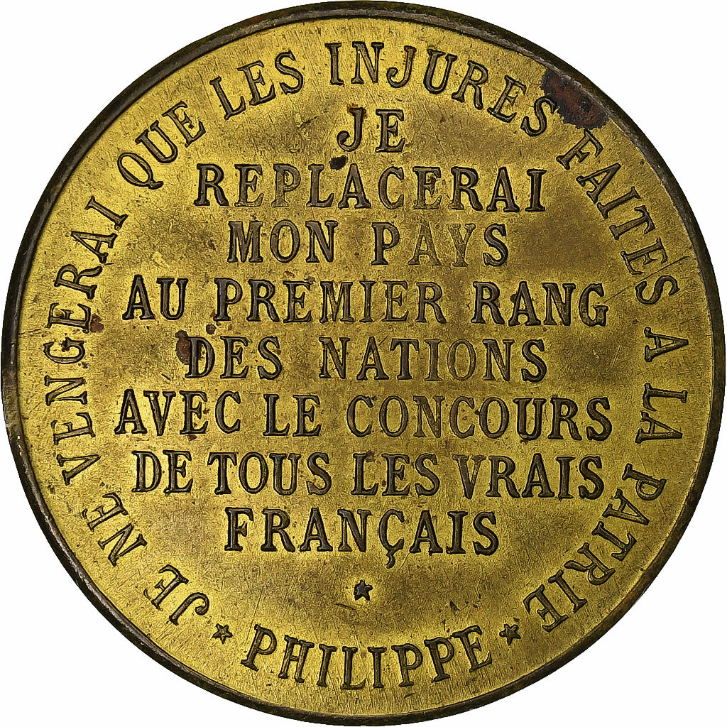 Francia, ficha, Philippe Duc d'Orleans, 1900, Ottone, SPL-
