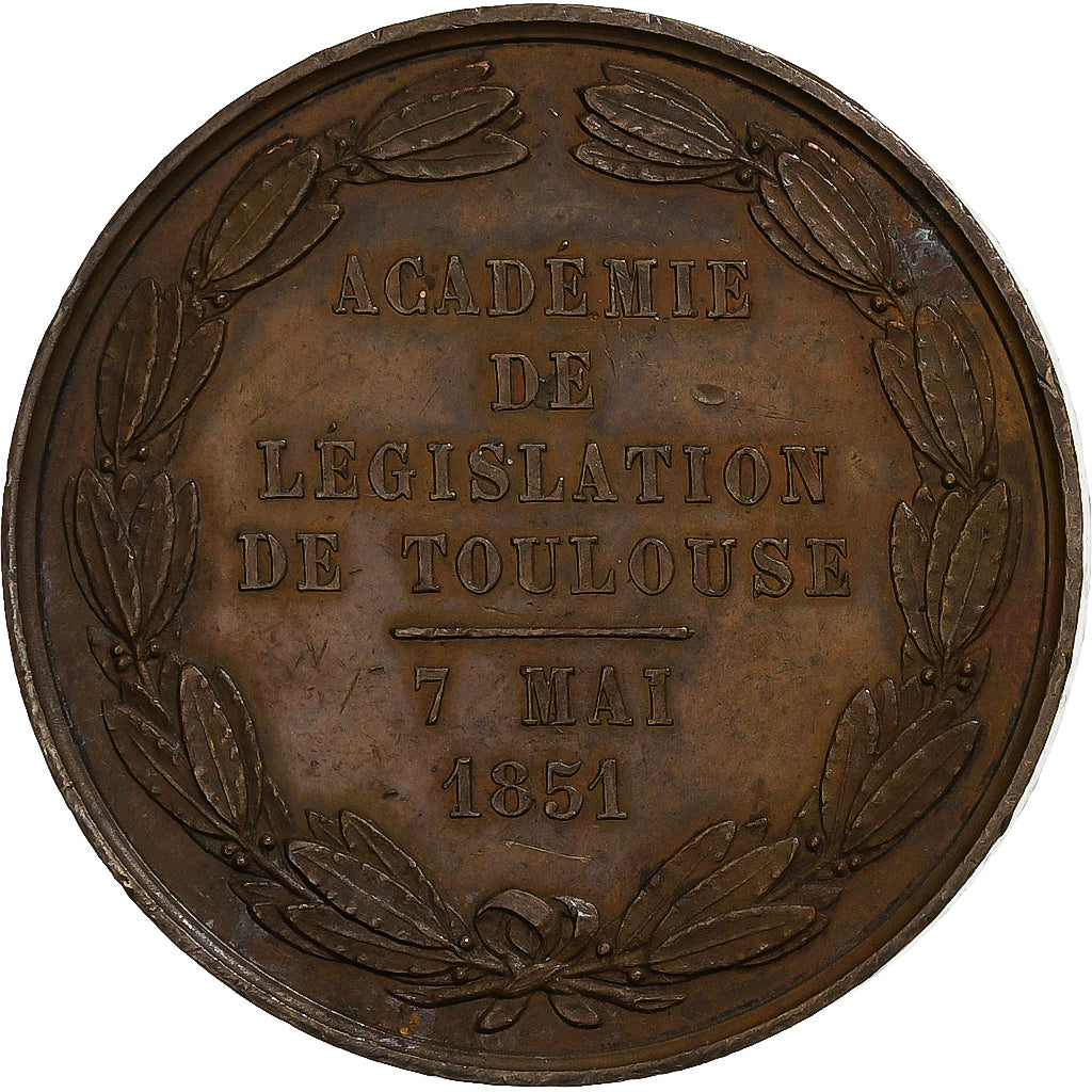 Francia, ficha, Académie de législation de Toulouse, 1851, Rame, Dantzell
