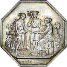 France, Token, Chambre de Commerce de Saint-Quentin et de l'Aisne, Silver