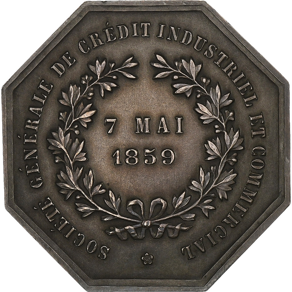 Francia, ficha, Société Générale de crédit industriel et commercial, 1859