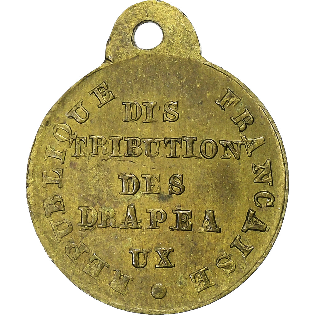 Francia, medaglia, Distribution des drapeaux, Ottone, BB