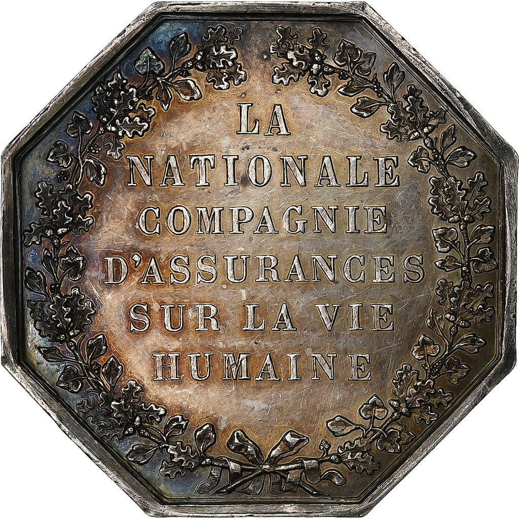Francja, Token, La Nationale, Compagnie d'assurances sur la vie humaine, 1830