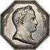 France, Jeton, Napoleon I, Code de commerce, 1809, Argent, TTB+, Droz