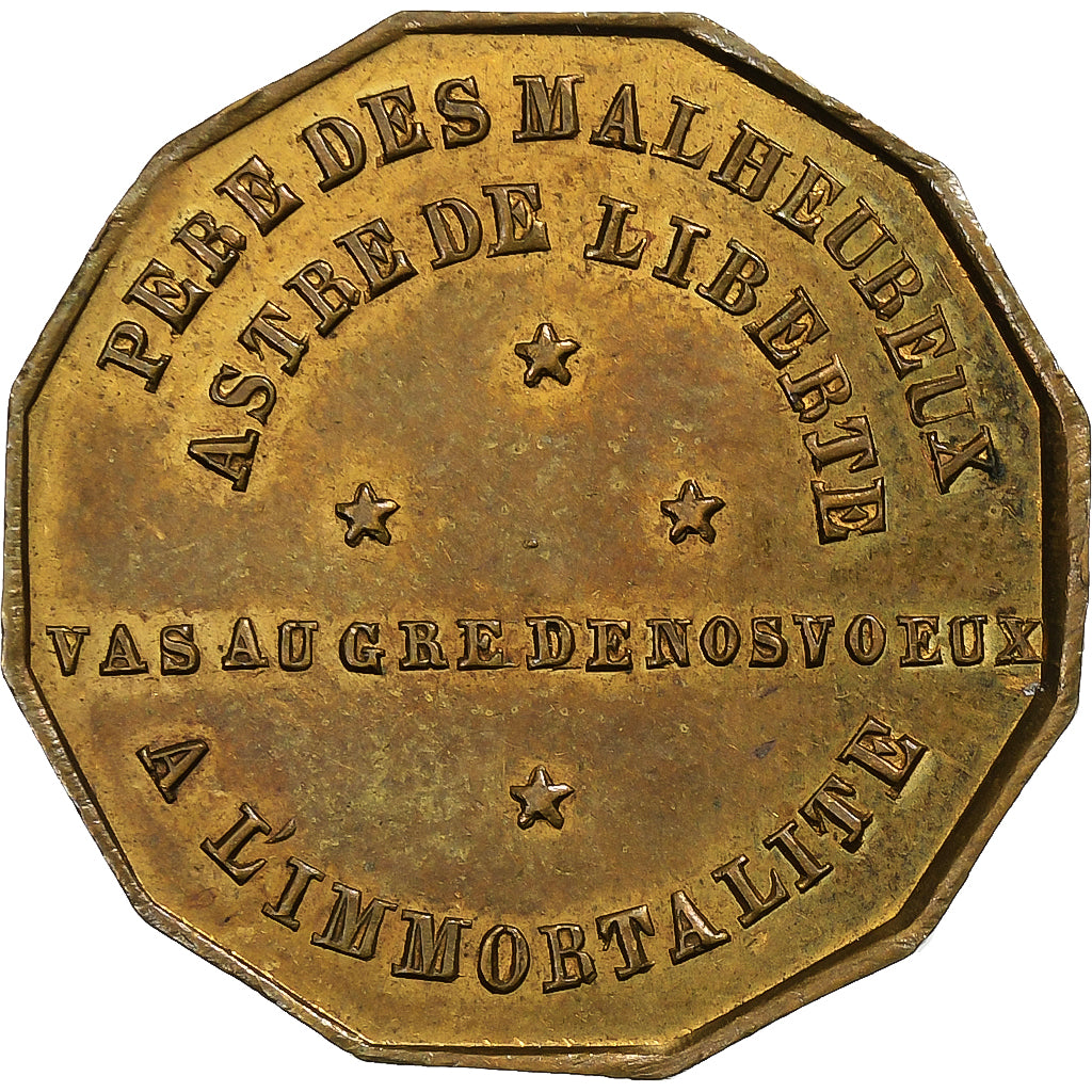 Frankrijk, Token, Mort de Jacques Lafitte, 1844, Tin, UNC-
