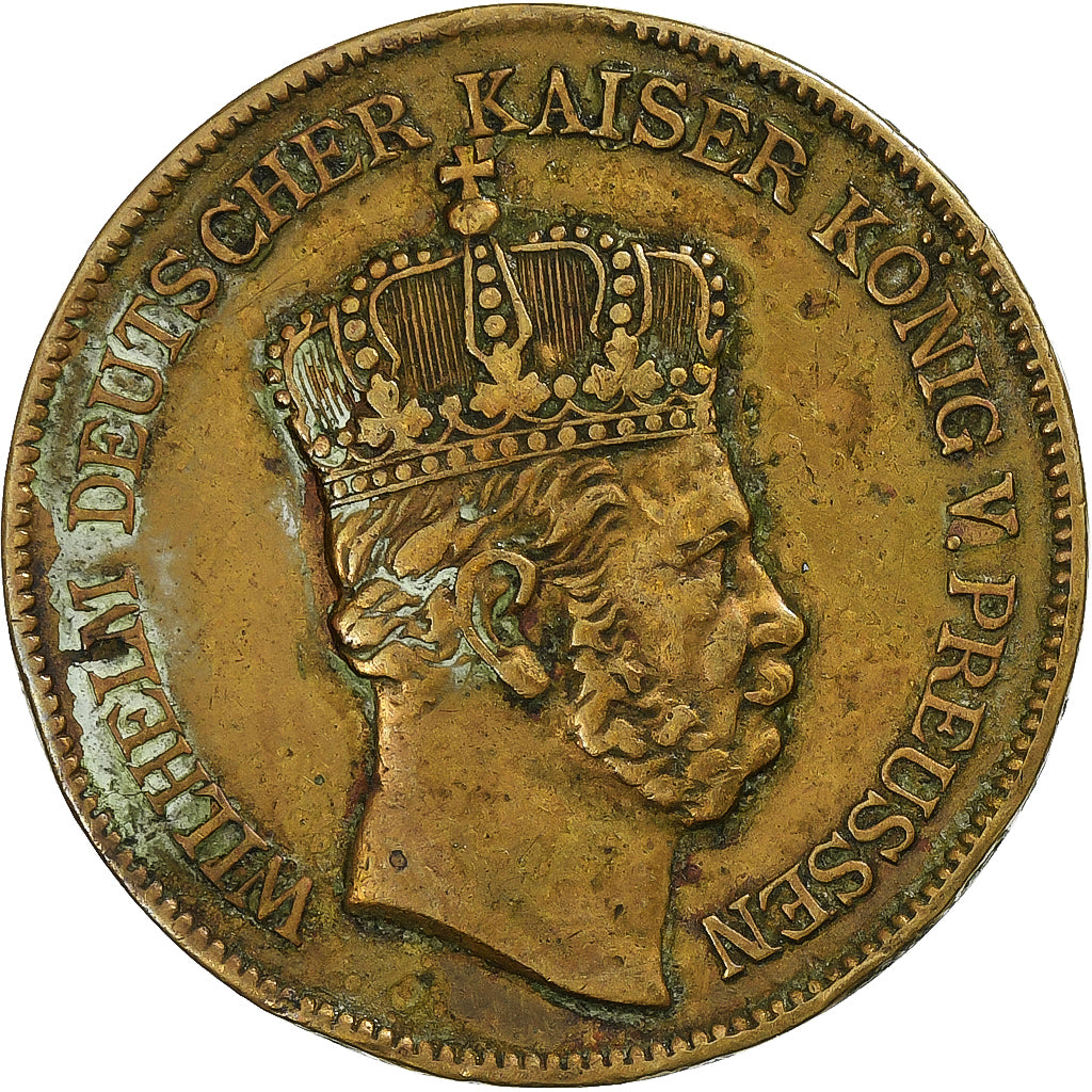 Kingdom of Prussia, betaalpenning, Jubelfeier der thronbesteigung, 1886