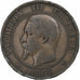 Francia, ficha, Napoléon III, Visite de Napoléon III à Lille, 1853, Rame, MB+