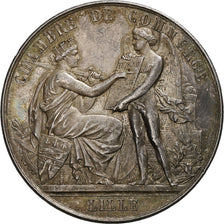 France, Token, Chambre de Commerce de Lille, Silver, AU(55-58)