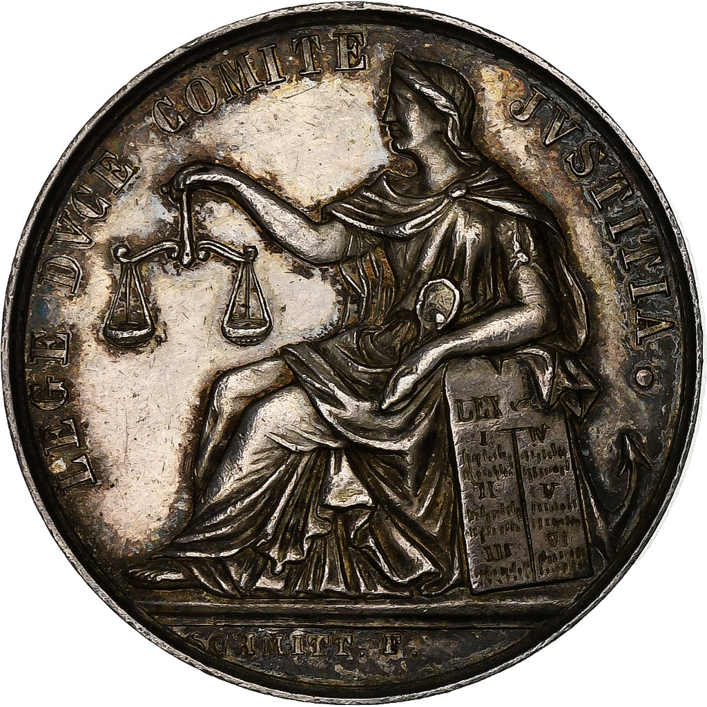 France, Token, Avoués près le tribunal de 1ère instance de Lyon, 1851