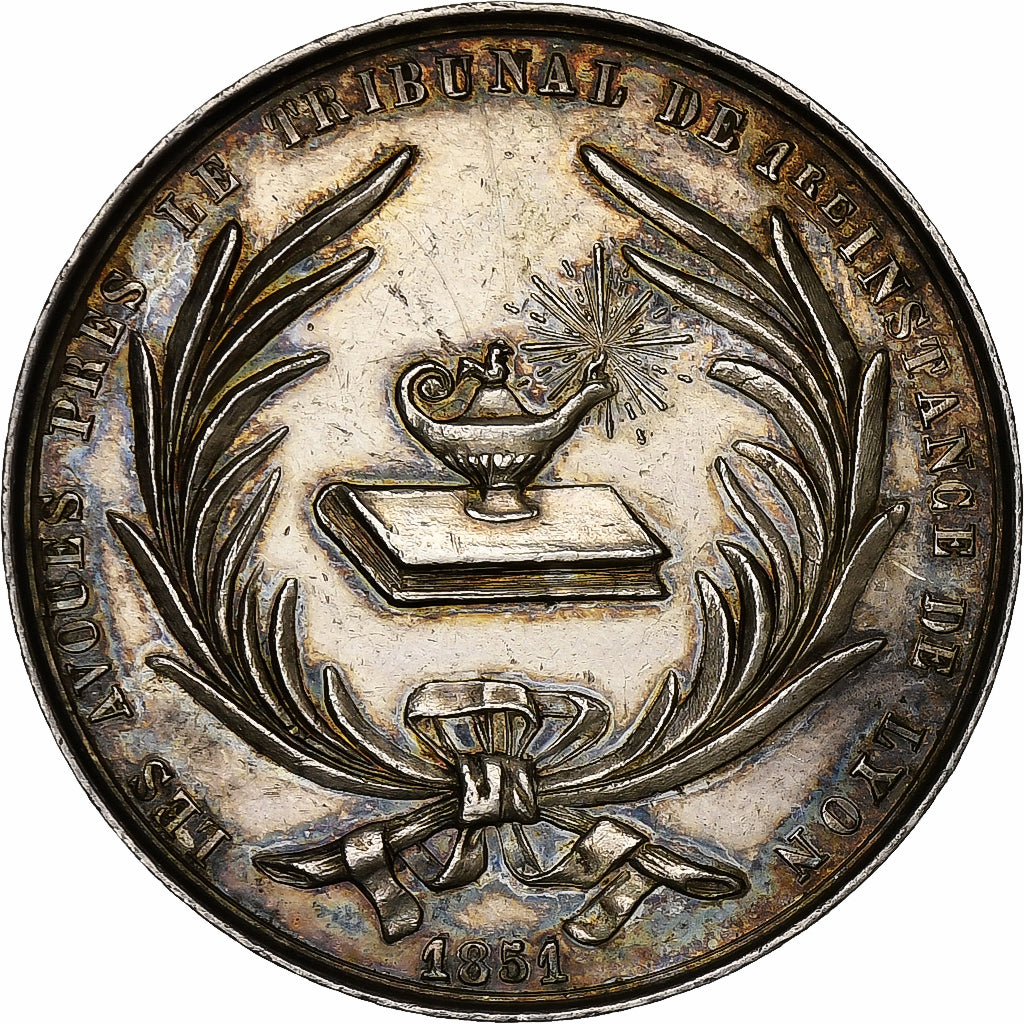 France, Token, Avoués près le tribunal de 1ère instance de Lyon, 1851