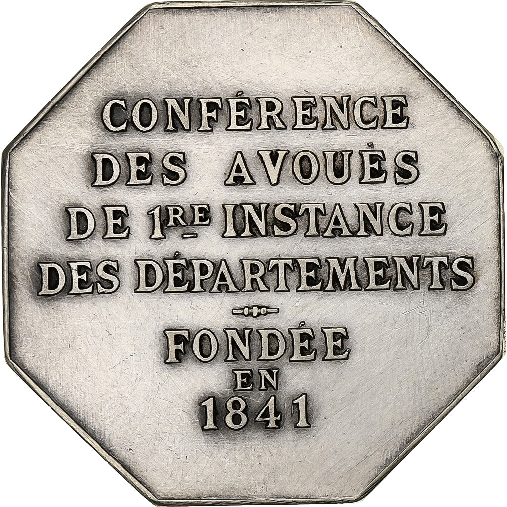 France, Token, Conférence des avoués de 1re instance des départements, 1841