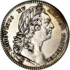 Francja, Token, Ludwik XV, Etats de Bretagne, 1756, Srebro, Ponowne bicie
