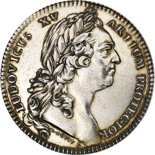Frankreich, betaalpenning, Louis XV, Etats de Bretagne, 1756, Silber, Restrike