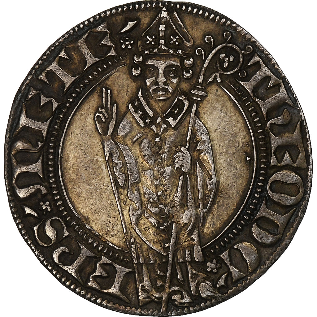 Bishopric of Metz, Thierry V Bayer of Boppard, Gros, 1365-1383, Metz, Silver