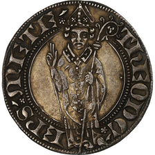 Bishopric of Metz, Thierry V Bayer of Boppard, Gros, 1365-1383, Metz, Zilver