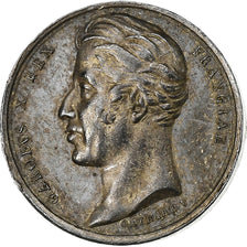Francja, Quinaire, Karol X, Sacre à Reims, 1825, Srebro, Gayrard, EF(40-45)