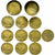 France, Treizain box + 10 wedding denarii, Vermeil, AU(55-58),Terisse: cf. D93