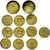 France, Treizain box + 10 wedding denarii, Vermeil, AU(55-58),Terisse: cf. D93