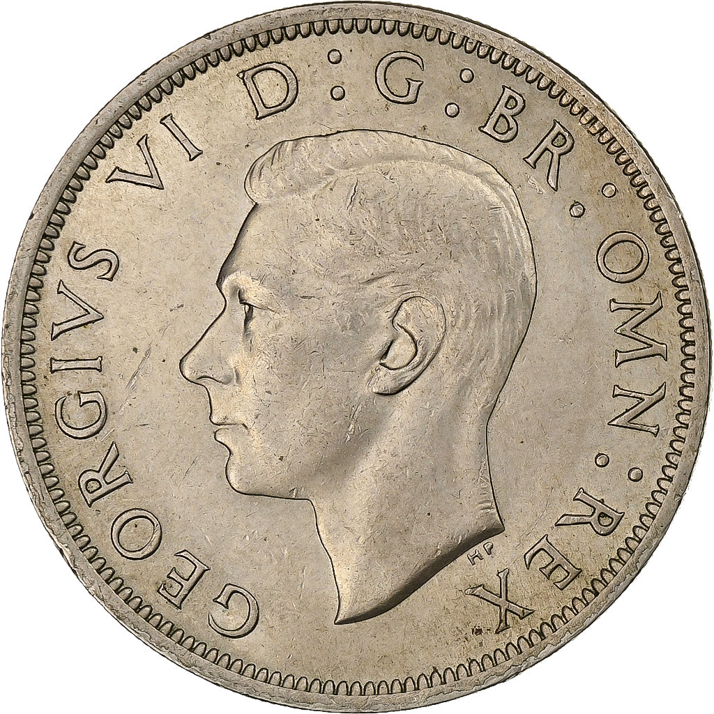 Royaume-Uni, George VI, 1/2 Crown, 1949, Londres, Cupro-nickel, SUP, Spink:4106
