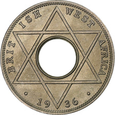 British West Africa, Edward VIII, 1/10 Penny, 1936, Birmingham, Copper-nickel