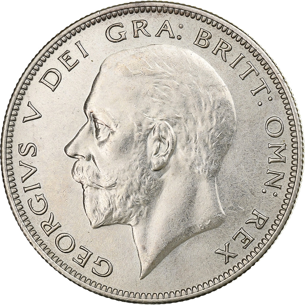 United Kingdom, George V, 1/2 Crown, 1928, London, Silver, MS(63), Spink:4037