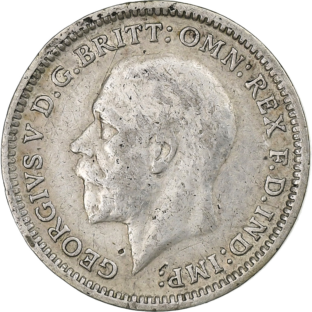 United Kingdom, George V, 3 Pence, 1926, London, Silver, VF(30-35), Spink:4035