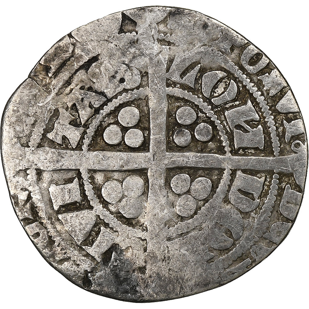 Kingdom of England, Edward III, Groat, 1351-1361, London, Argento, B, Spink:1563