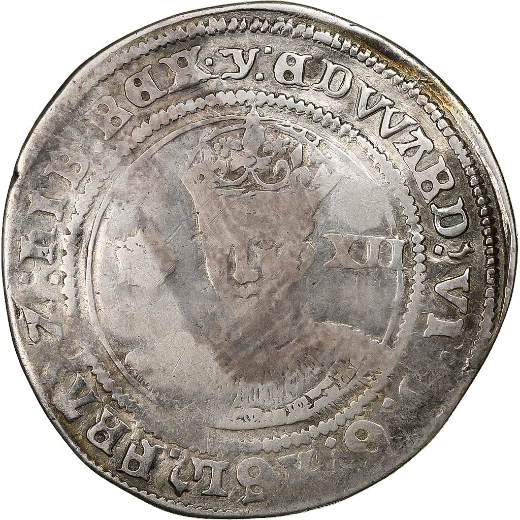 Kingdom of England, Edward VI, Shilling, 1551, London, Srebro, F(12-15)