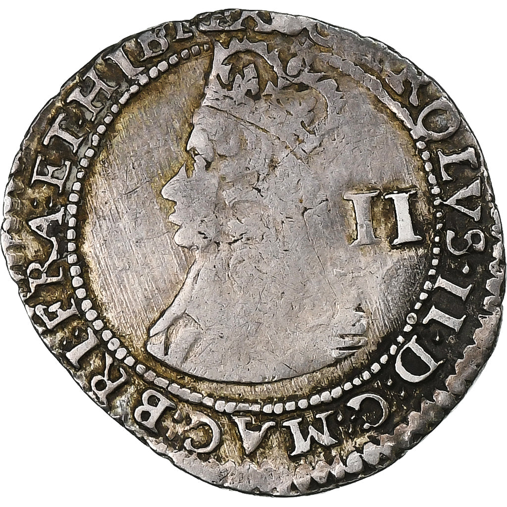 Kingdom of England, Charles II, 2 Pence, 1660-1662, London, Argento, MB
