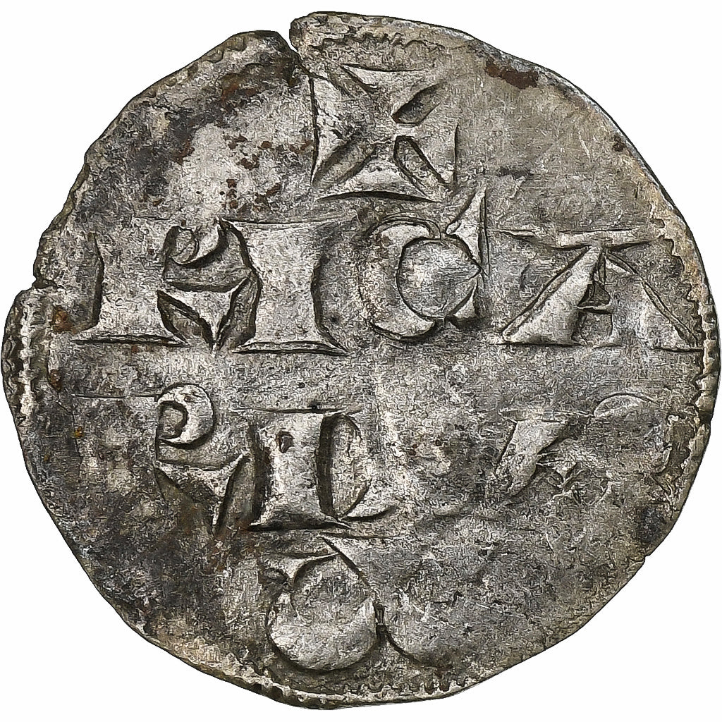 Duchy of Aquitaine, Richard Cœur de Lion, Denier, 1169-1189, Biglione, MB+