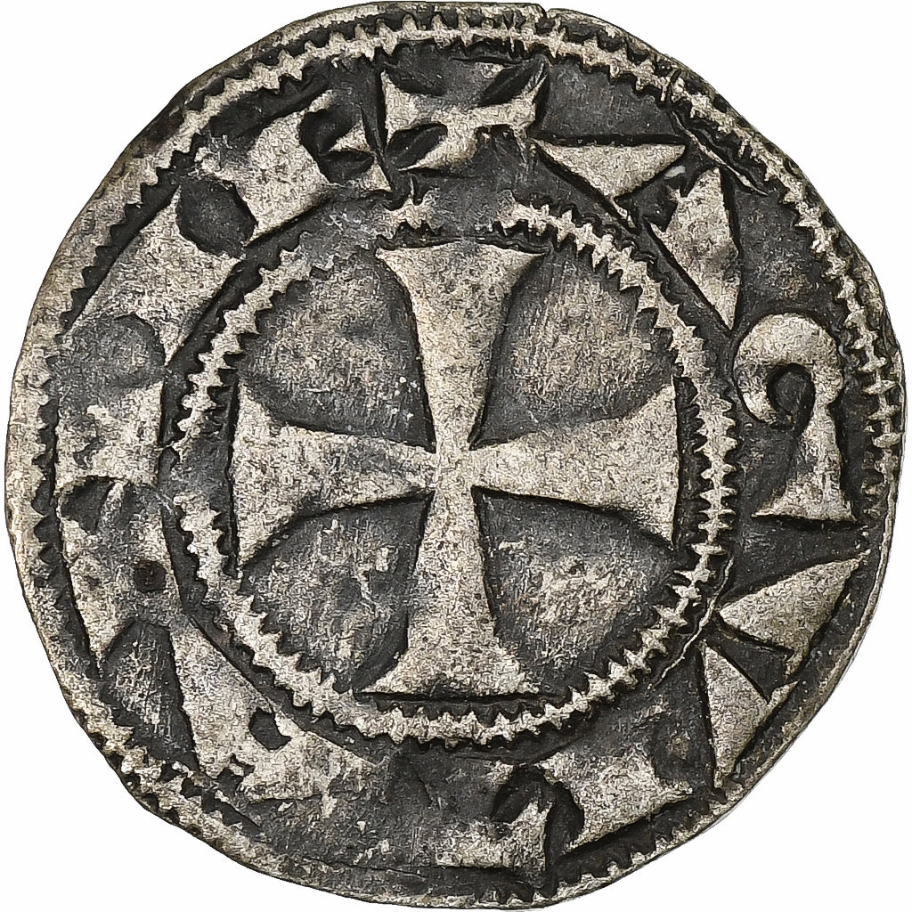 Duchy of Aquitaine, Richard Cœur de Lion, Denier, 1169-1189, Vellón, MBC
