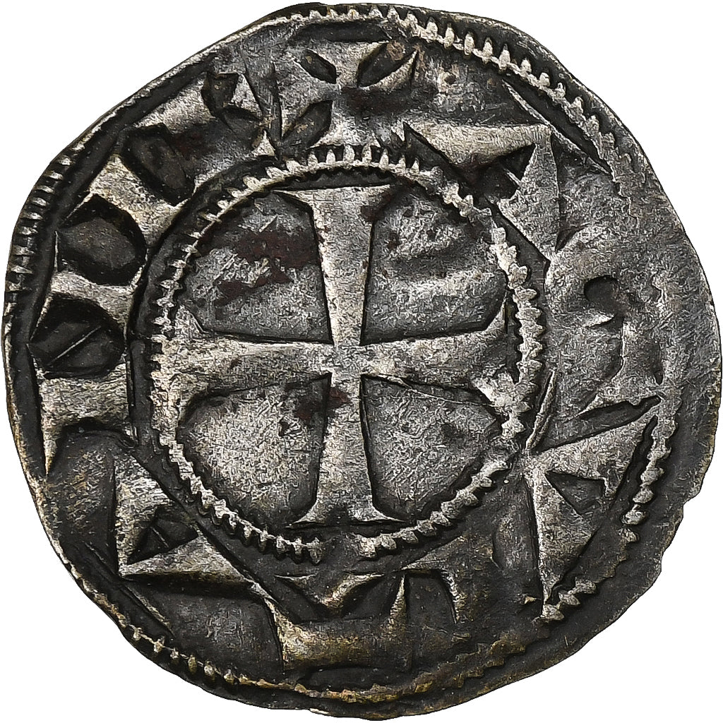 Duchy of Aquitaine, Richard the Lionheart, Denier, 1169-1189, Billon, AU(50-53)