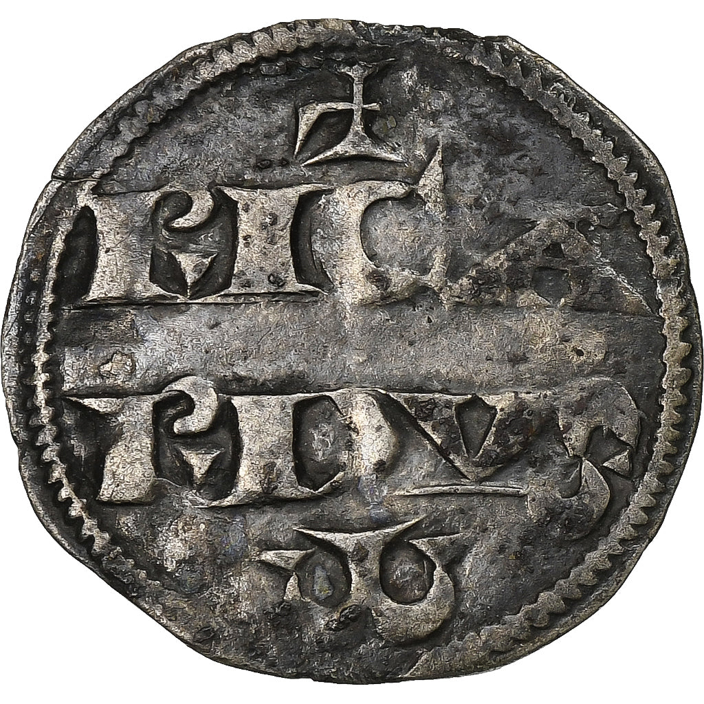 Duchy of Aquitaine, Richard the Lionheart, Denier, 1169-1189, Billon, AU(55-58)