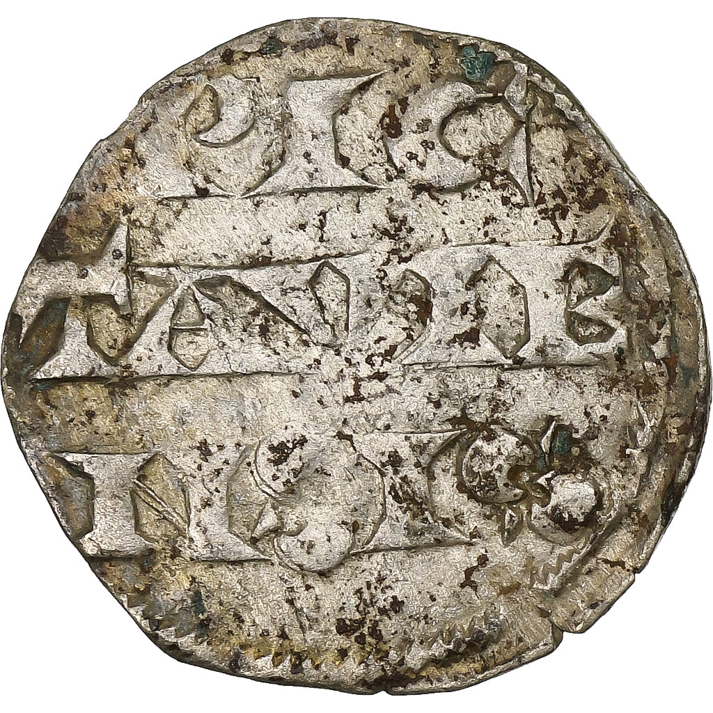 County of Poitou, Richard the Lionheart, Denier, 1189-1196, Poitiers, Billon