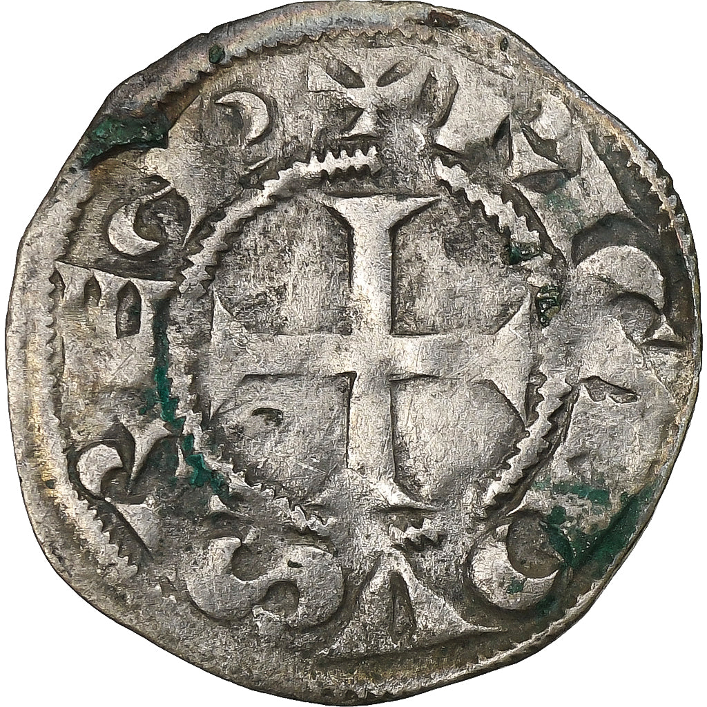 County of Poitou, Richard Cœur de Lion, Denier, 1189-1196, Poitiers, Bilon