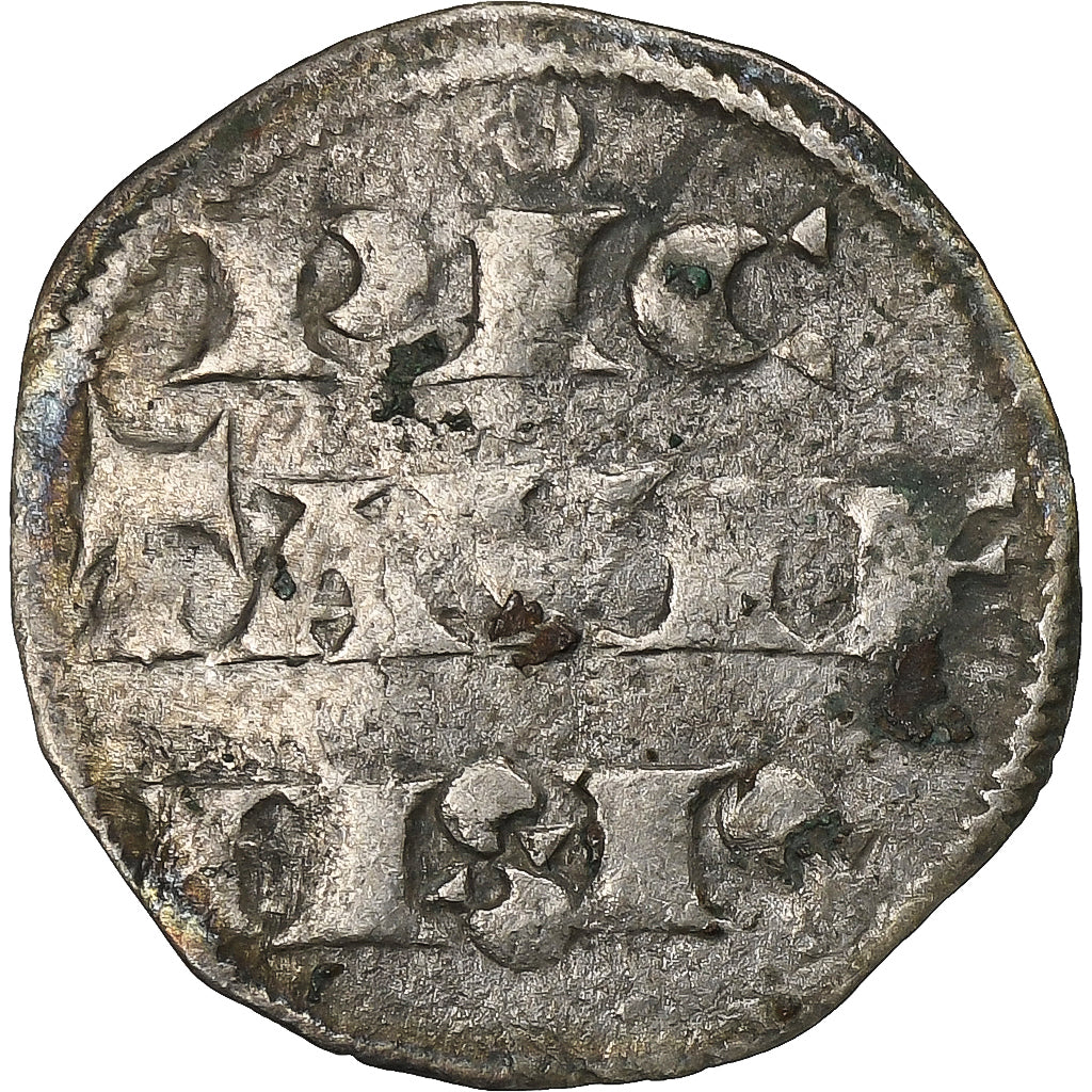 County of Poitou, Richard Cœur de Lion, Denier, 1189-1196, Poitiers, Bilon