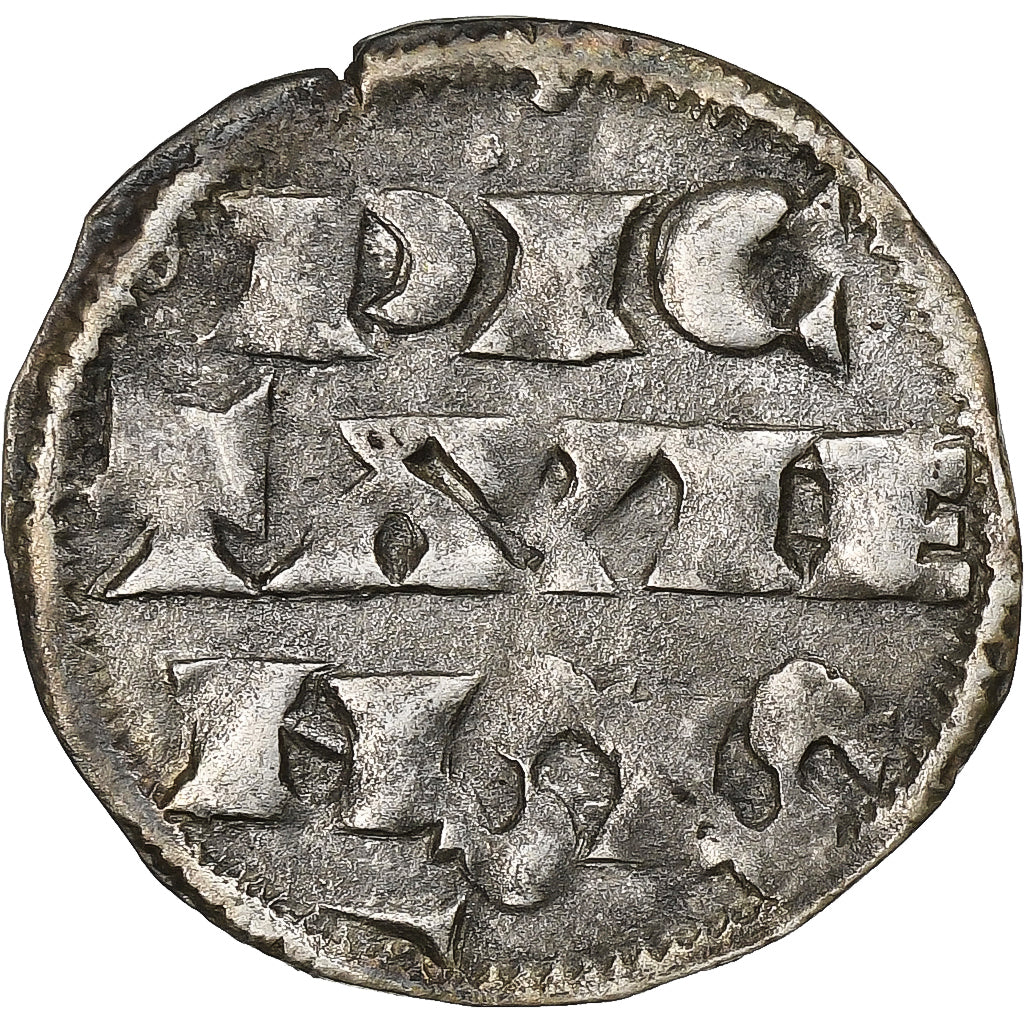 County of Poitou, Richard Cœur de Lion, Denier, 1189-1196, Poitiers, Vellón