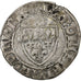 França, Charles VI, Blanc Guénar, 1389, Lingote, EF(40-45), Duplessy:377A